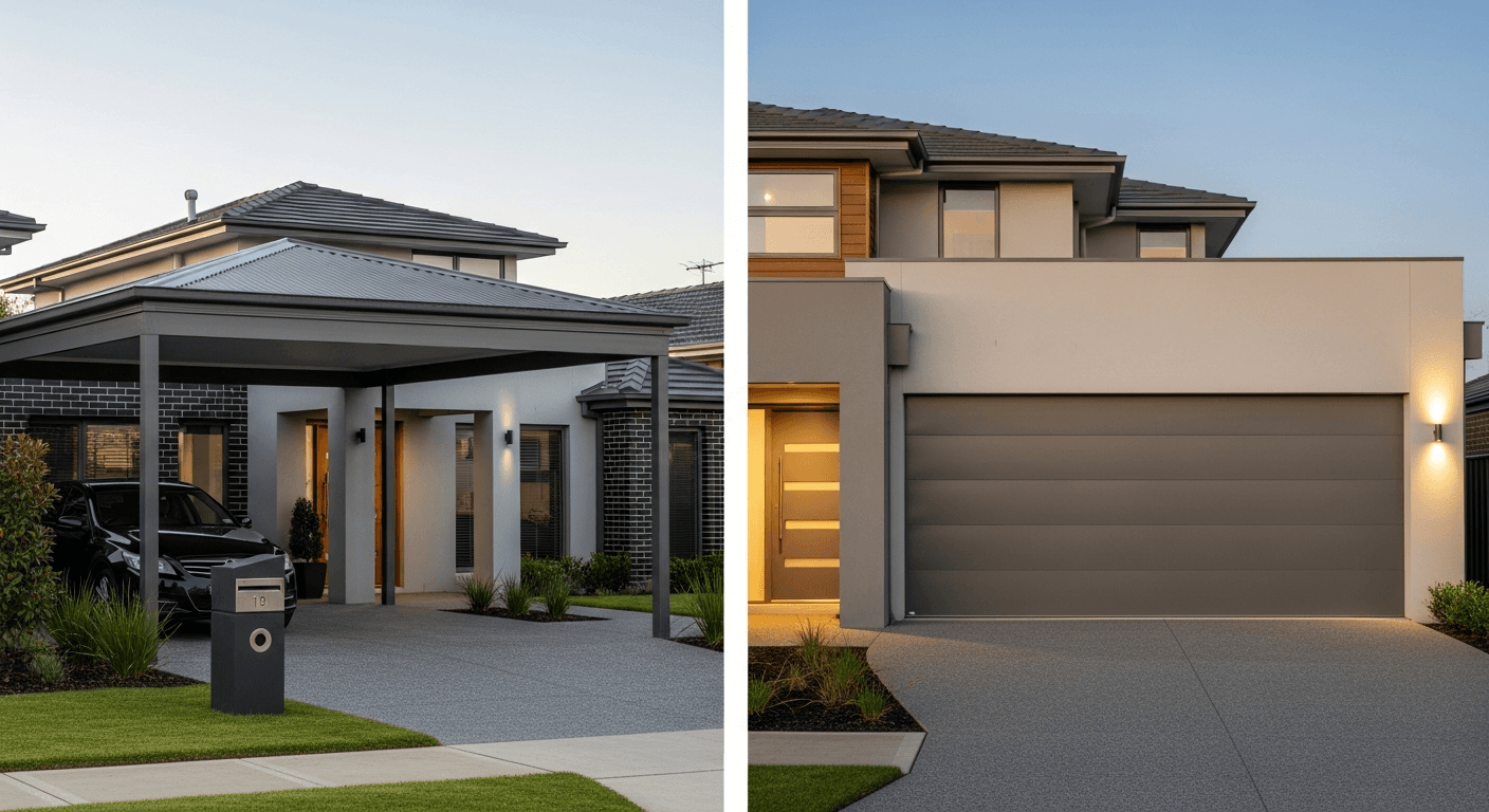 Carport vs Garage: Which Is Best for Your Melbourne Home?