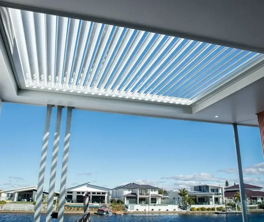 Louvered pergola Melbourne