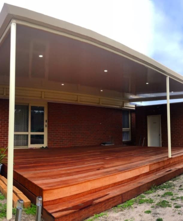 Composite deck installation