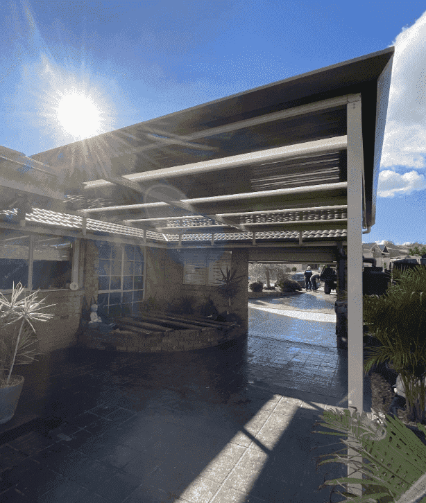 Modern pergola design