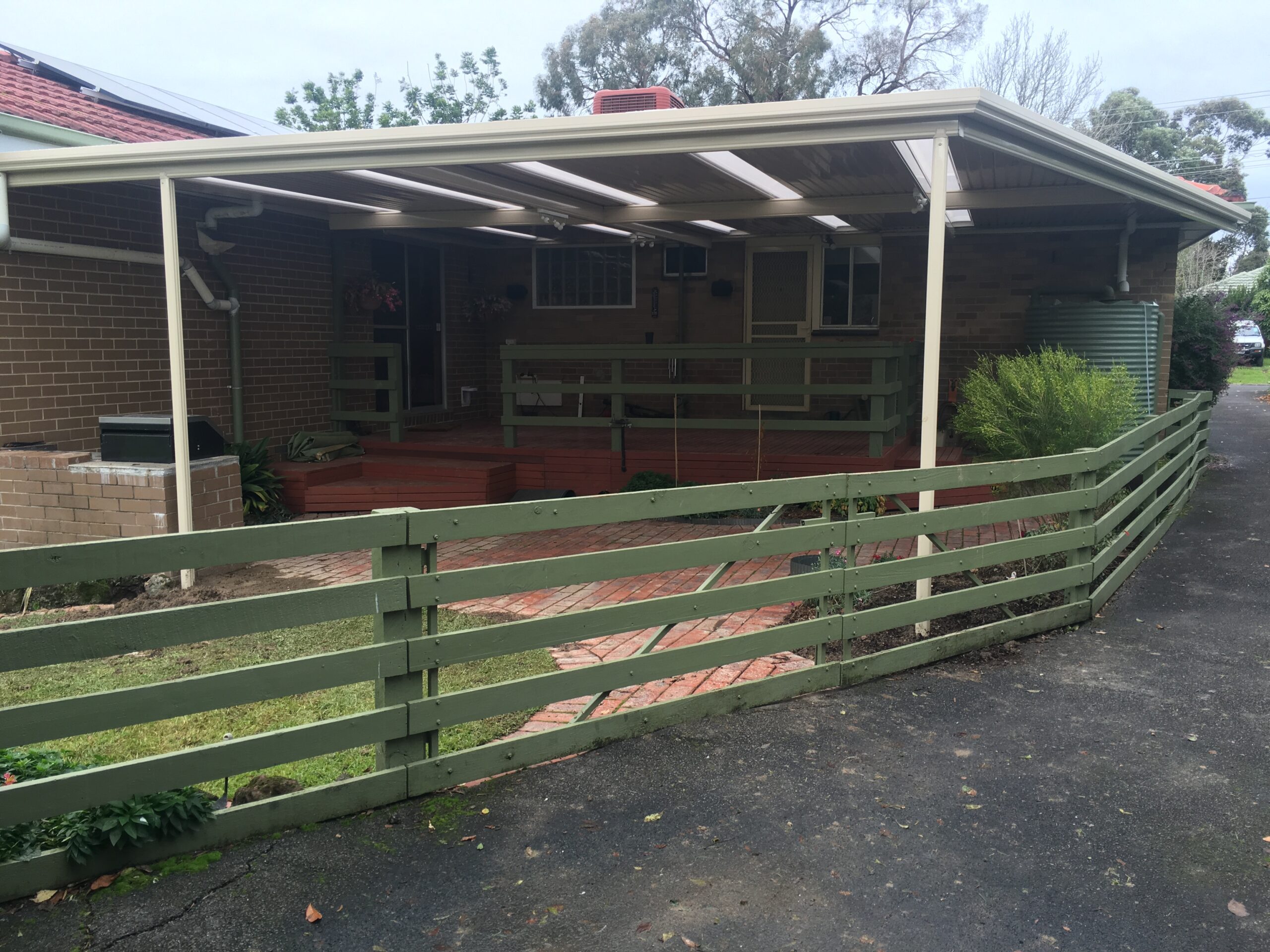 Colorbond Pergola Melbourne - After